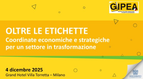 Convegno Gipea: “Oltre le etichette” – 4 dicembre 2025, Grand Hotel Villa Torretta, Milano