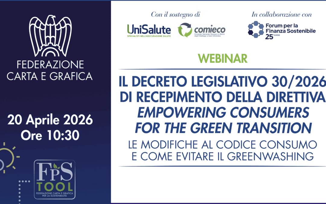 Più chiarezza per i consumatori: le nuove norme EmpCo spiegate in un webinar il 20 aprile